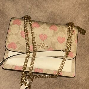 Limited edition Valentine’s Day Coach purse